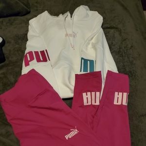 Puma legging outfit